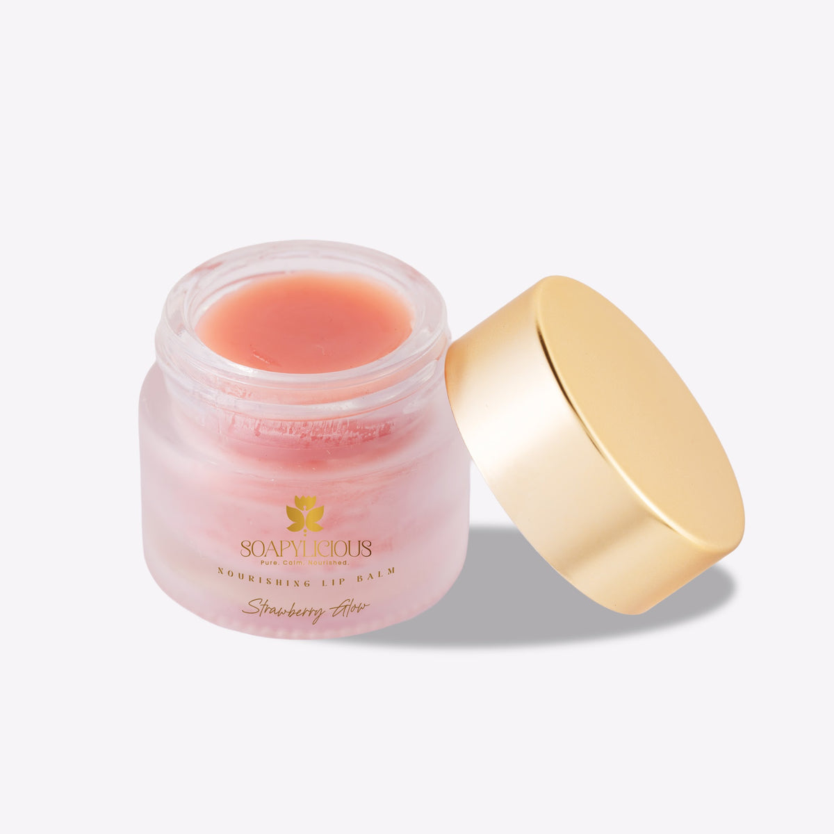 Soapylicious Lip Balm – Strawberry Glow – 10g