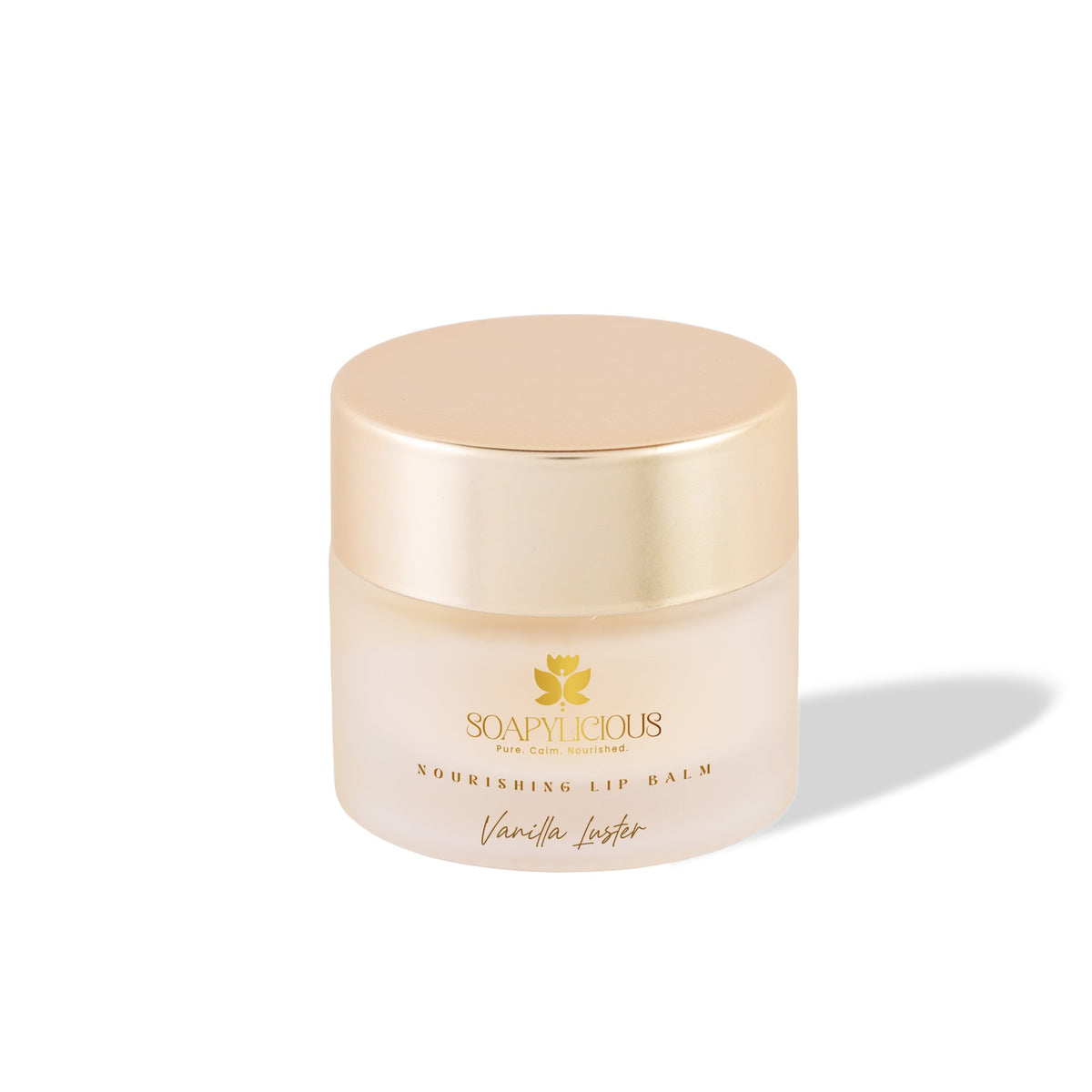 Soapylicious Lip Balm – Vanilla Luster – 10g