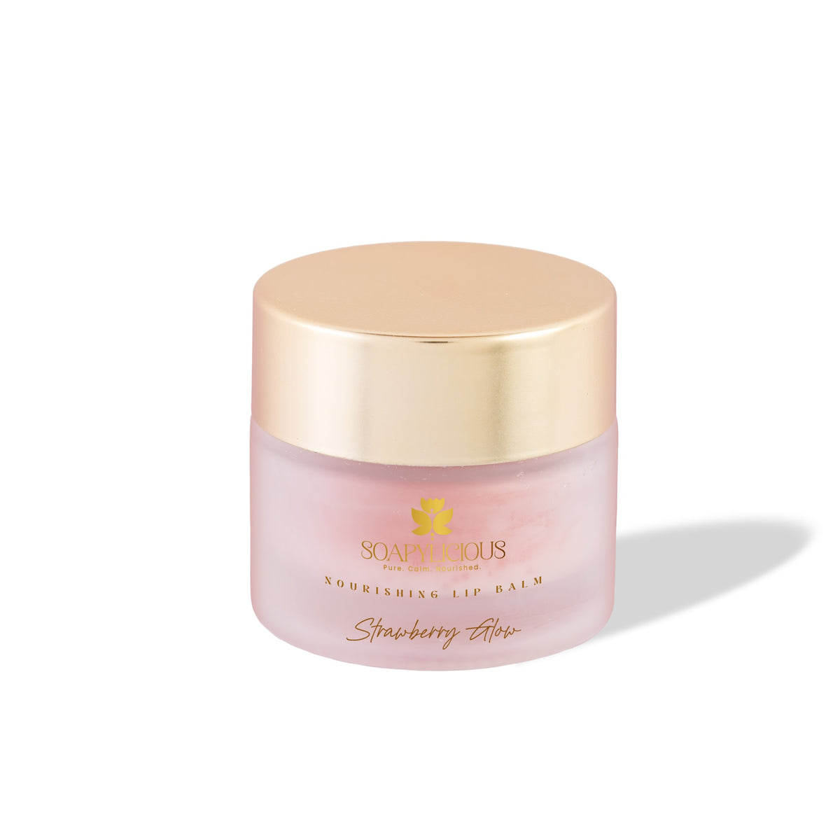 Soapylicious Lip Balm – Strawberry Glow – 10g