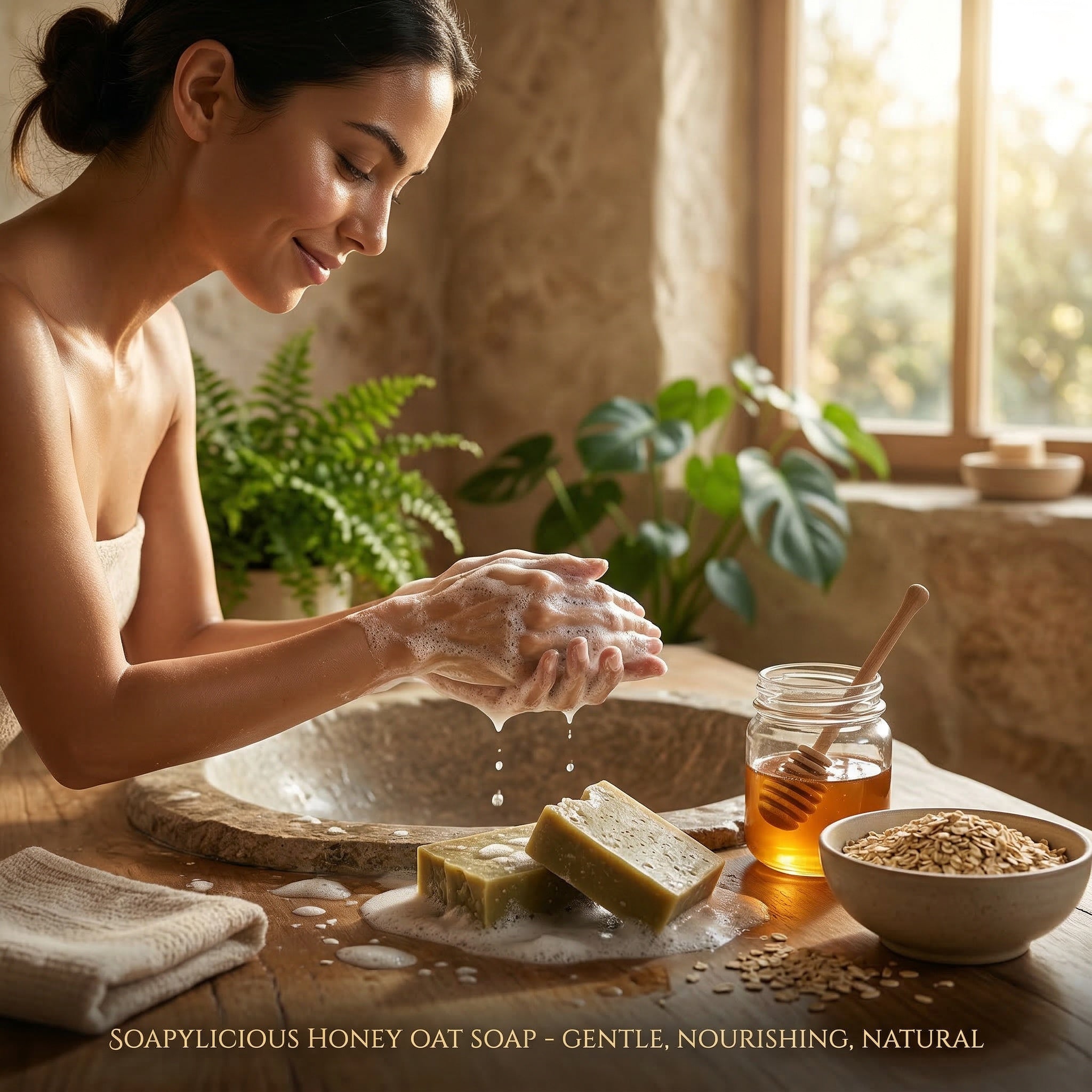 Honey Oat Cinnamon Soap Bar – Premium Natural & Organic Soap