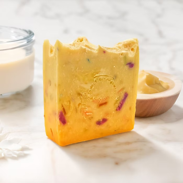 Handmade Cold Process Shea Butter Soap Bar – Natural & Vegan, Deeply