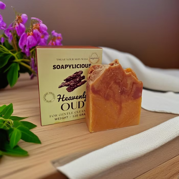 Handmade Oud Soap Bar – Premium Natural & Organic Soap for Nourishing Skin