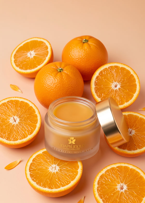 Soapylicious Lip Balm – Orange Nectar – 10g