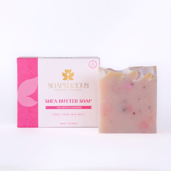 Shea Butter Soap Bar – Natural, Vegan, Handmade for Men and Women