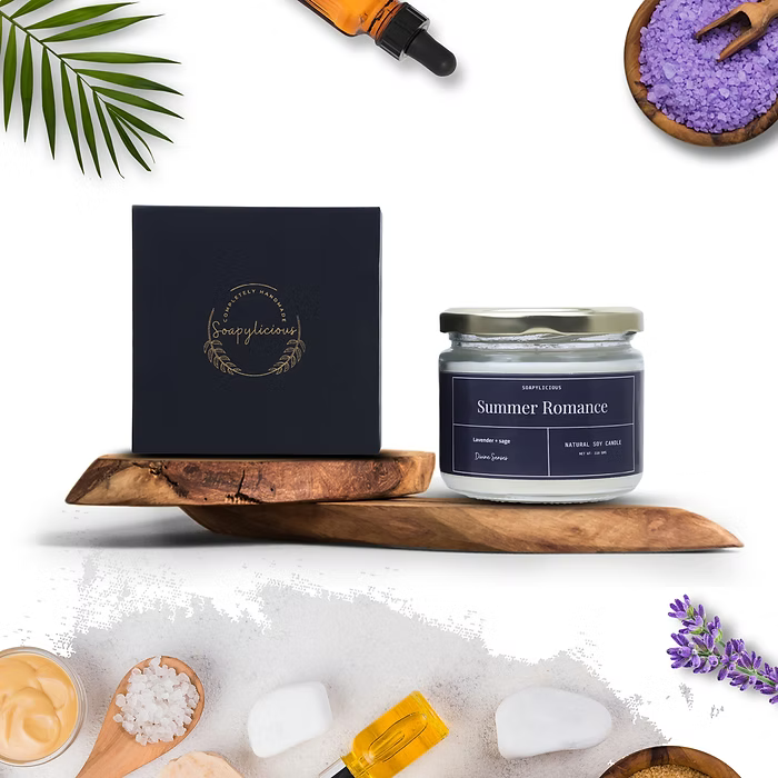 Soy Wax Candles- Oud sandalwood