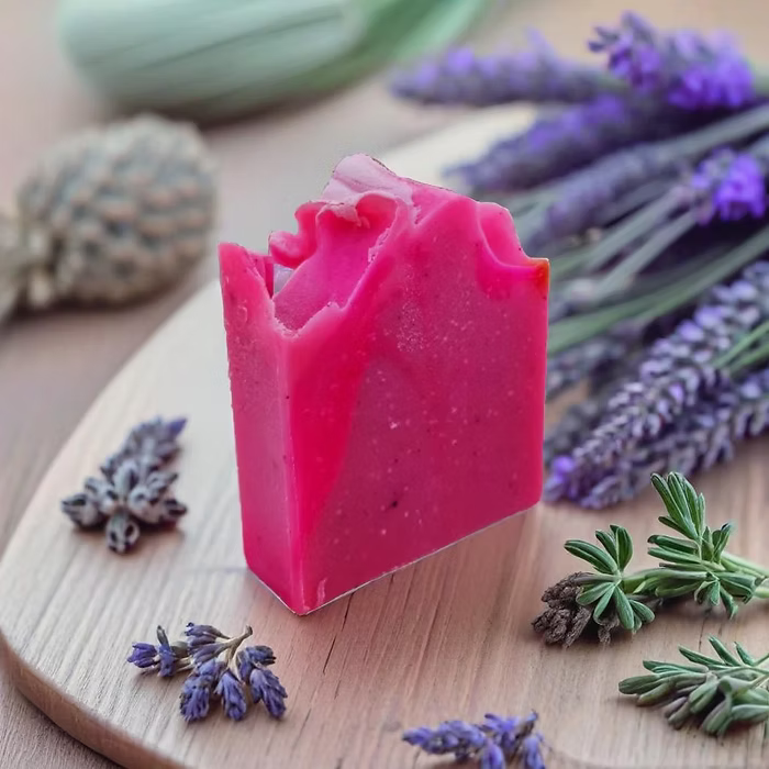 Handmade Cold Process Lavender Soap Bar – Natural & Organic with Shea Butter
