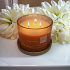3-Wick Soy Wax Candle - Juniper, Oakmoss, Fir & Cedarwood | 300g Handmade, Vegan