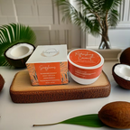 Coconut Shea Whipped Body Butter – 200g Vegan, Natural Skincare | Deep Hydration