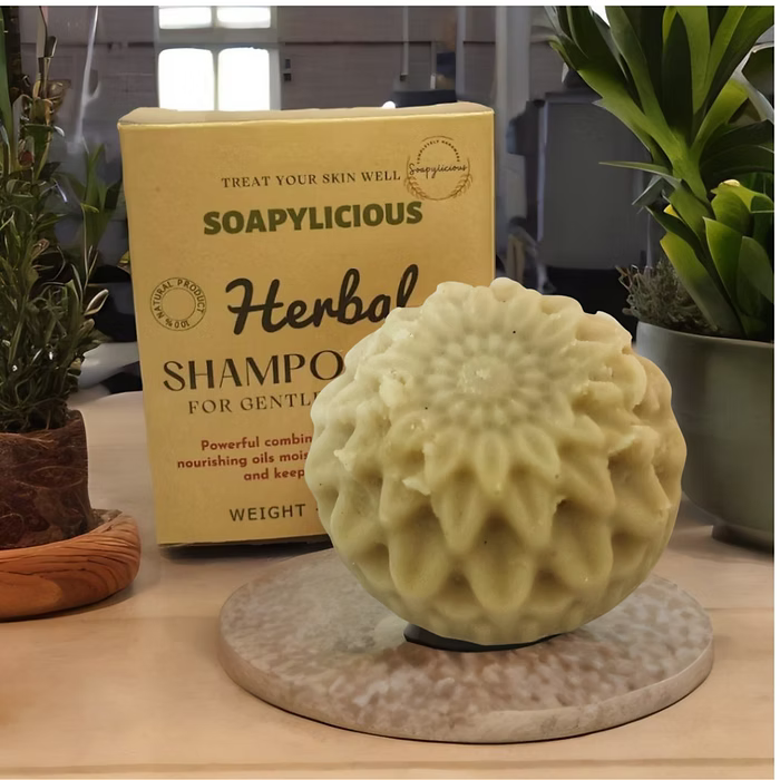Herbal Shampoo Bar- Handmade organic Soap -A natural solution for all hair