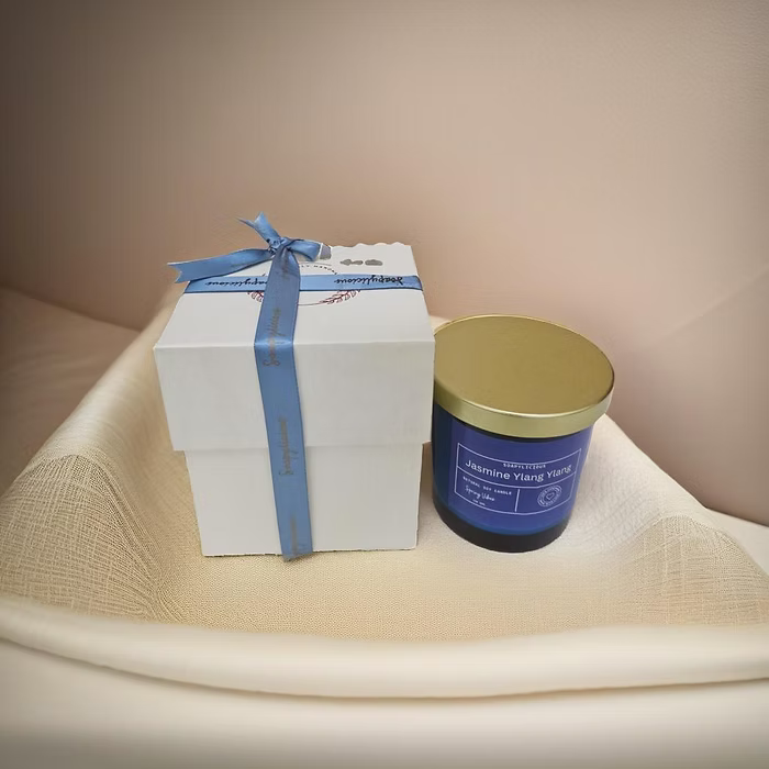 Soy Wax Candles- Jasmine Ylang Ylang Aroma natural and handmade