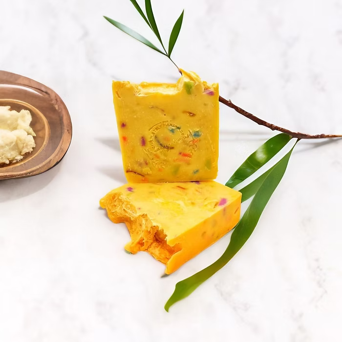 Handmade Cold Process Shea Butter Soap Bar – Natural & Vegan, Deeply