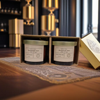 Soy Wax Candle Set - Vanilla Patchouli & Jasmine Ylang Ylang | 200g Handmade