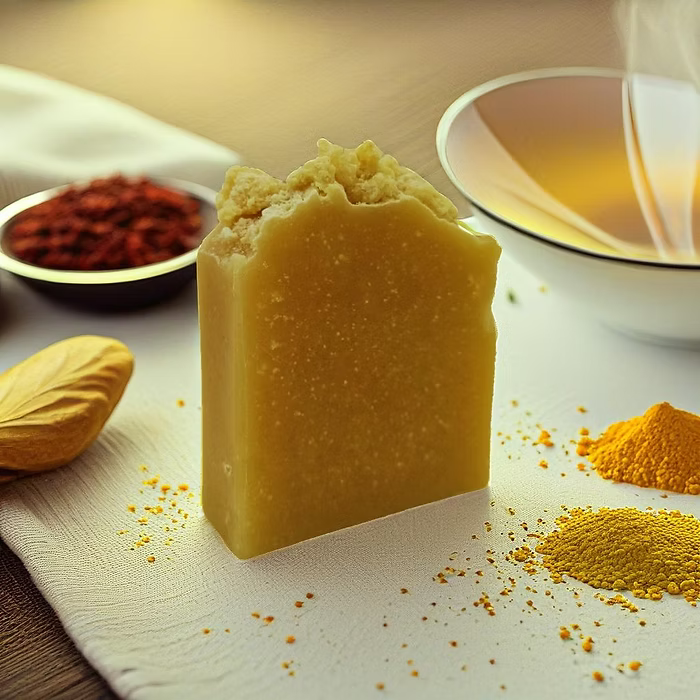 Handmade Miraculous Turmeric Soap Bar – Natural & Organic Soap