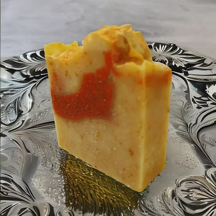 Gift Combo of 3 handmade soaps-Exfoliating Orange, Soothing Lavender, Honey Oat