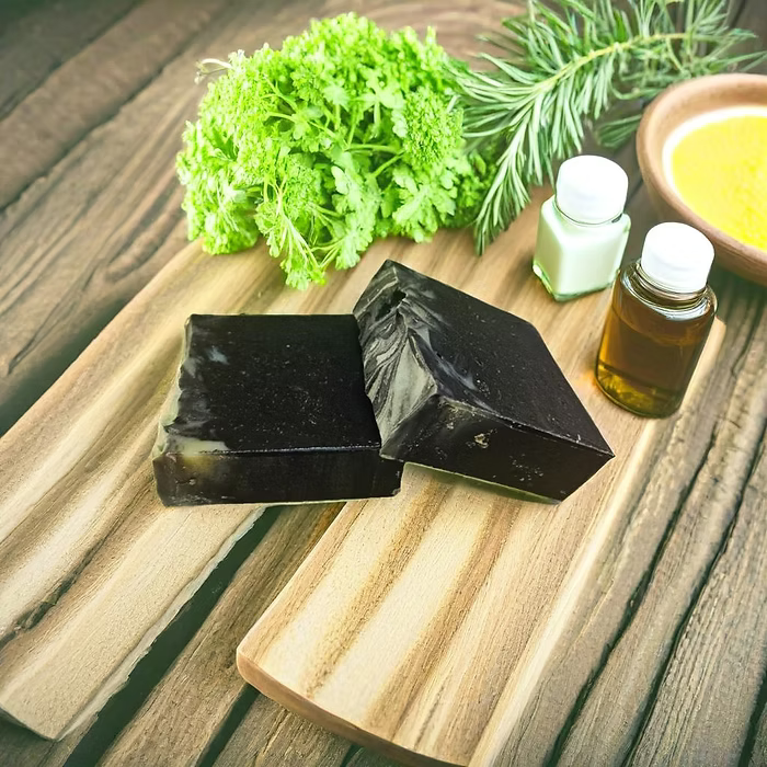 Handmade Cold Process Activated Charcoal Soap Bar – Natural & Organic for Deep