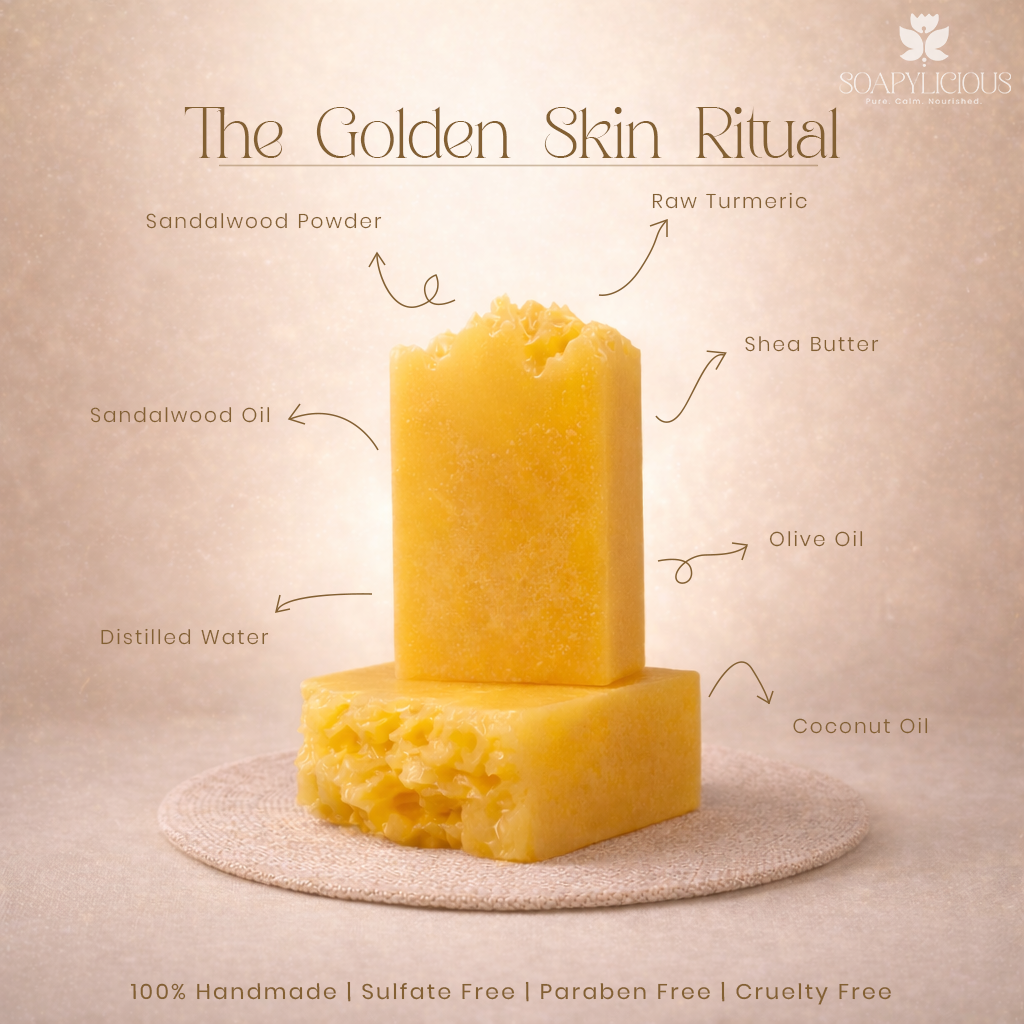 Miraculous Turmeric Soap Bar – Natural, Vegan, Handmade for Men and Women